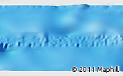 Physical 3D Map of the area around 33° 42' 13" S, 107° 52' 30" W
