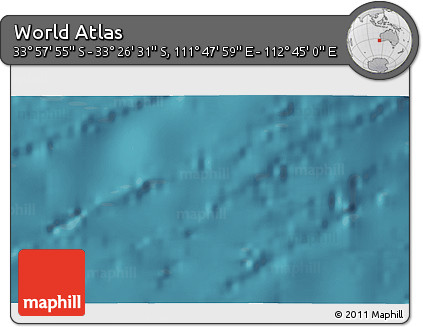 Satellite 3D Map of the Area around 33° 42' 13" S, 112° 16' 30" E