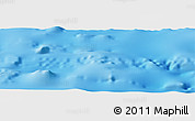 Shaded Relief Panoramic Map of the area around 33° 42' 13" S, 112° 7' 30" W