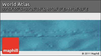 Satellite Panoramic Map of the Area around 33° 42' 13" S, 11° 7' 30" E