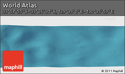 Satellite Panoramic Map of the Area around 33° 42' 13" S, 130° 7' 30" E