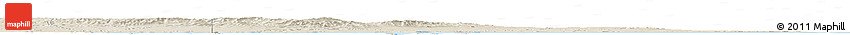 Shaded Relief Horizon Map of the Area around 33° 42' 13" S, 136° 55' 30" E Shaded Relief Horizon Map of the Area around 33° 42' 13" S, 136° 55' 30" E
