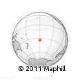 Outline Map of the Area around 33° 42' 13" S, 149° 31' 30" W, rectangular outline