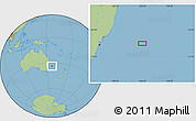 Savanna Style Location Map of the area around 33° 42' 13" S, 156° 28' 29" E