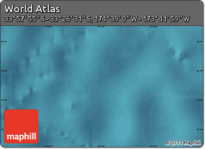 Satellite Map of the Area around 33° 42' 13" S, 174° 10' 30" W