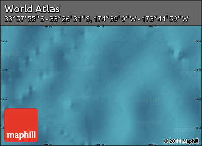 Satellite Map of the Area around 33° 42' 13" S, 174° 10' 30" W