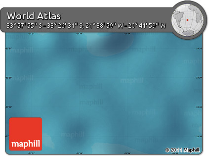 Satellite Map of the Area around 33° 42' 13" S, 21° 10' 29" W
