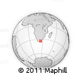 Outline Map of the Area around 33° 42' 13" S, 25° 34' 30" E, rectangular outline