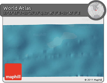 Satellite 3D Map of the Area around 33° 42' 13" S, 33° 13' 30" E