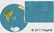 Satellite Location Map of the area around 33° 42' 13" S, 33° 4' 30" W
