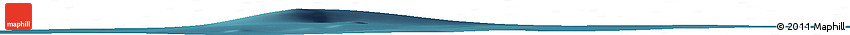 Satellite Horizon Map of the Area around 33° 42' 13" S, 39° 1' 29" W