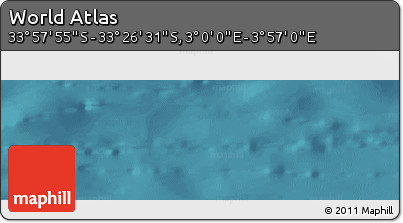 Satellite Panoramic Map of the Area around 33° 42' 13" S, 3° 28' 30" E