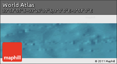 Satellite Panoramic Map of the Area around 33° 42' 13" S, 3° 28' 30" E