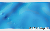 Physical 3D Map of the area around 33° 42' 13" S, 71° 28' 29" E
