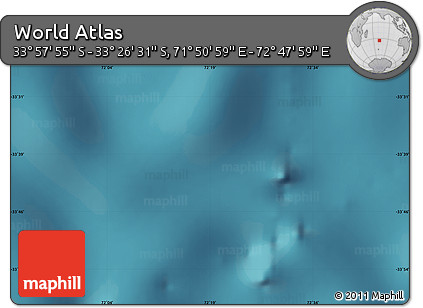 Satellite Map of the Area around 33° 42' 13" S, 72° 19' 29" E