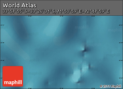 Satellite Map of the Area around 33° 42' 13" S, 72° 19' 29" E