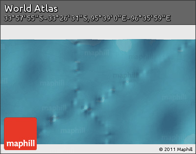 Satellite 3D Map of the Area around 33° 42' 13" S, 96° 7' 30" E