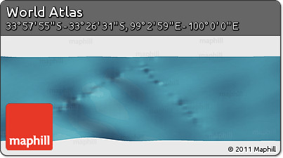 Satellite Panoramic Map of the Area around 33° 42' 13" S, 99° 31' 30" E