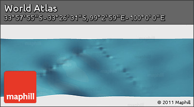 Satellite Panoramic Map of the Area around 33° 42' 13" S, 99° 31' 30" E