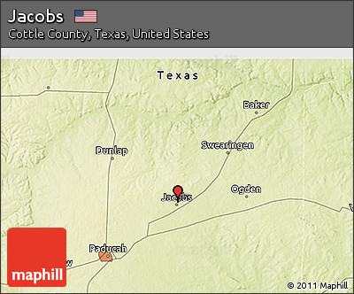 Physical 3D Map of Jacobs