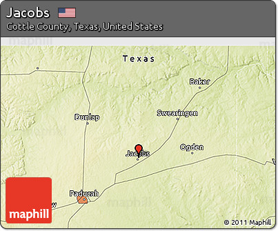 Physical 3D Map of Jacobs