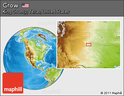Physical Location Map of Grow