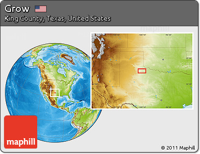 Physical Location Map of Grow