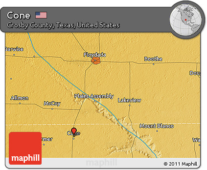 Physical 3D Map of Cone