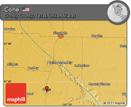 Physical Map of Cone