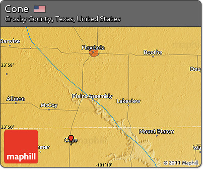 Physical Map of Cone