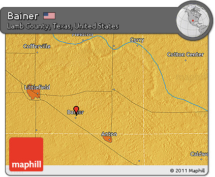 Physical 3D Map of Bainer