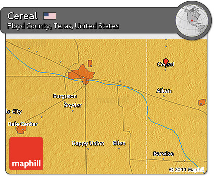 Physical 3D Map of Cereal