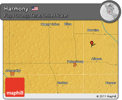 Physical 3D Map of Harmony
