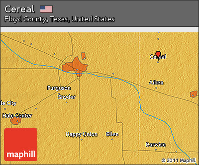 Physical 3D Map of Cereal