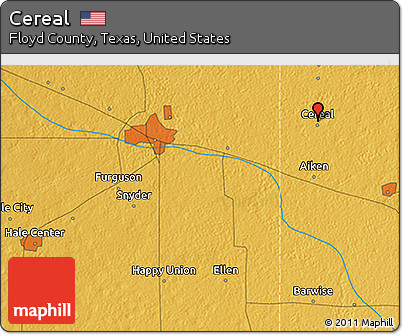 Physical 3D Map of Cereal