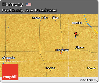 Physical 3D Map of Harmony