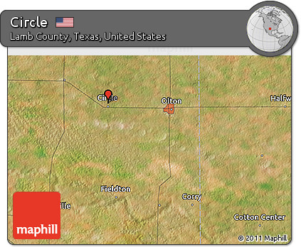 Satellite 3D Map of Circle