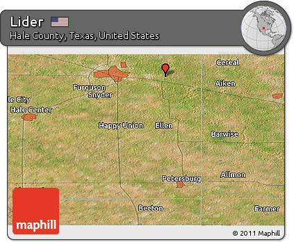 Satellite Panoramic Map of Lider