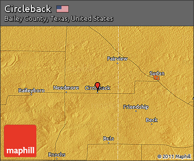 Physical 3D Map of Circleback