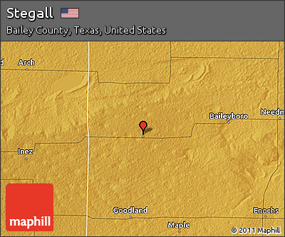 Physical 3D Map of Stegall