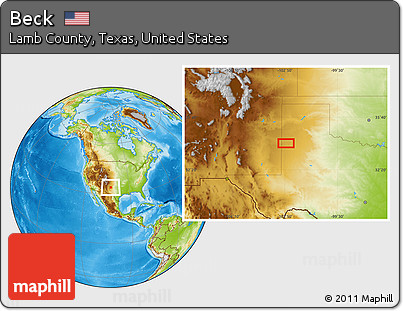 Physical Location Map of Beck