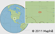 Savanna Style Location Map of Sudan
