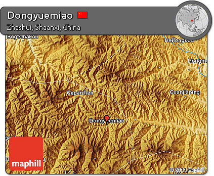 Physical Map of Dongyuemiao