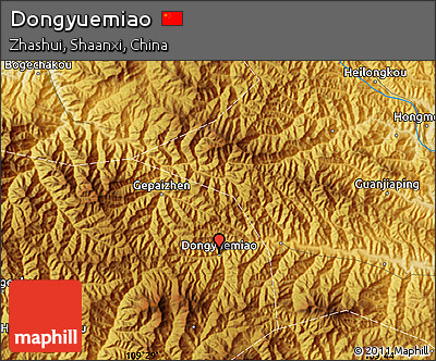 Physical Map of Dongyuemiao
