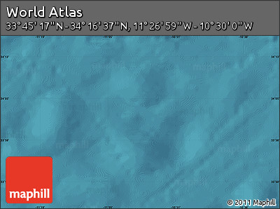 Satellite Map of the Area around 34° 0' 57" N, 10° 58' 29" W
