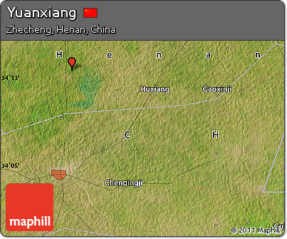 Satellite Map of Yuanxiang