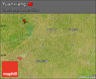 Satellite Map of Yuanxiang