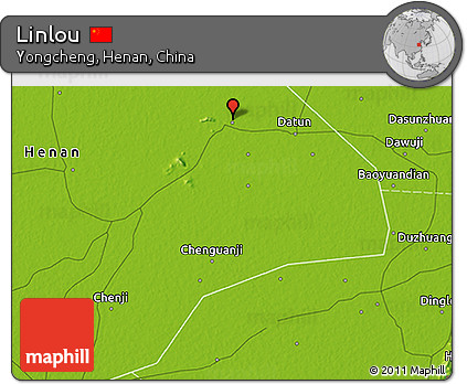 Physical 3D Map of Linlou