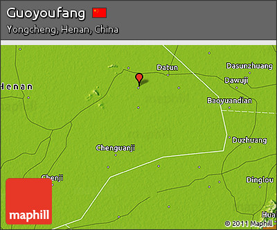 Physical 3D Map of Guoyoufang
