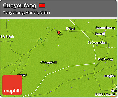 Physical 3D Map of Guoyoufang